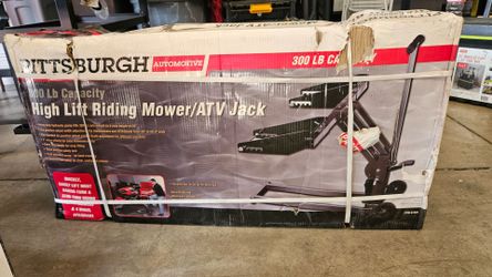 High lift ATV amd lawnmower jack