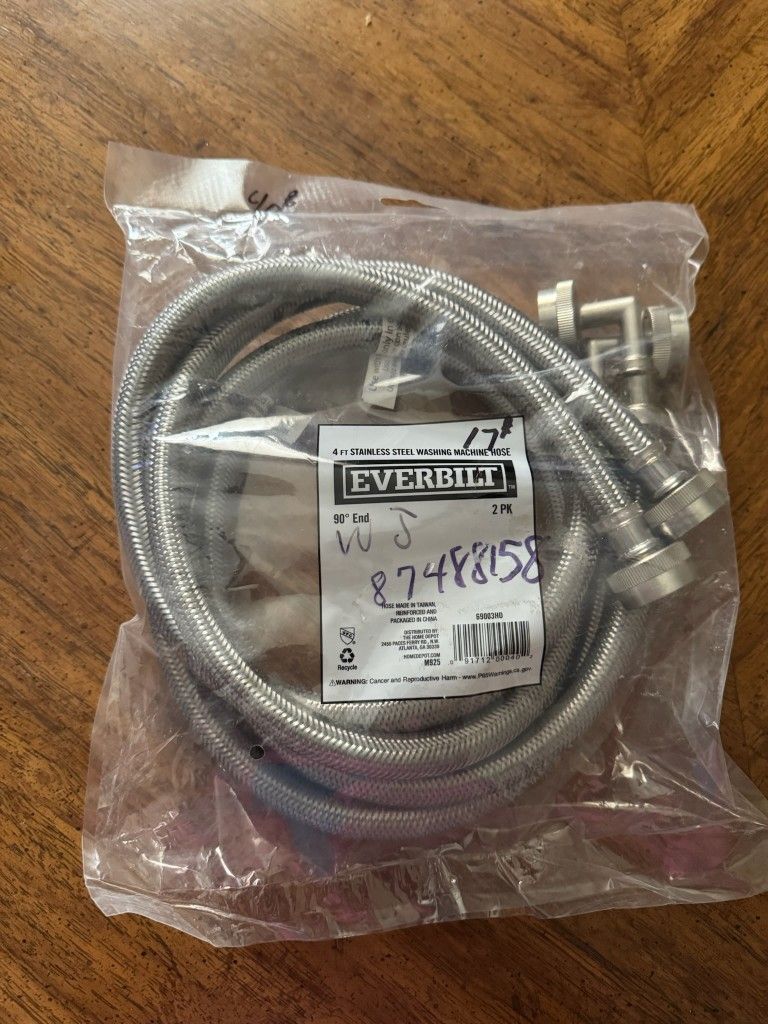 Washing Machine Hose 4ft 