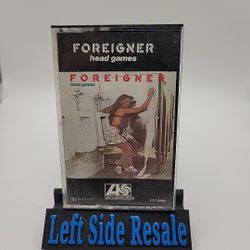 Foreigner - Head Games Cassette Tape 1979 Atlantic Records