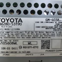 Lexus IS 250 amplifier