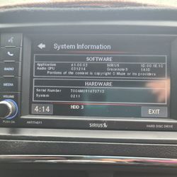 factory Chrysler/Dodge Uconnect “RBZ” head unit