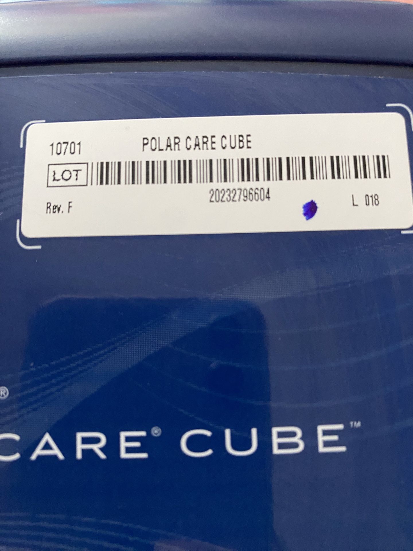 New, only used once Breg Polar Care Cube System 