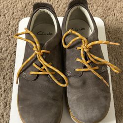 Leather Shoes For Kids Clark 