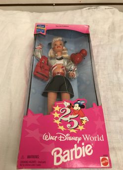 New box Walt Disney world 25 TH Anniversary 1996 barbie