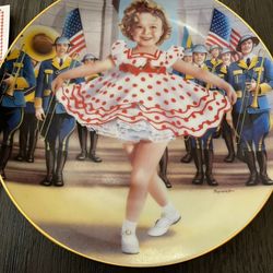 Shirley Temple Plate 