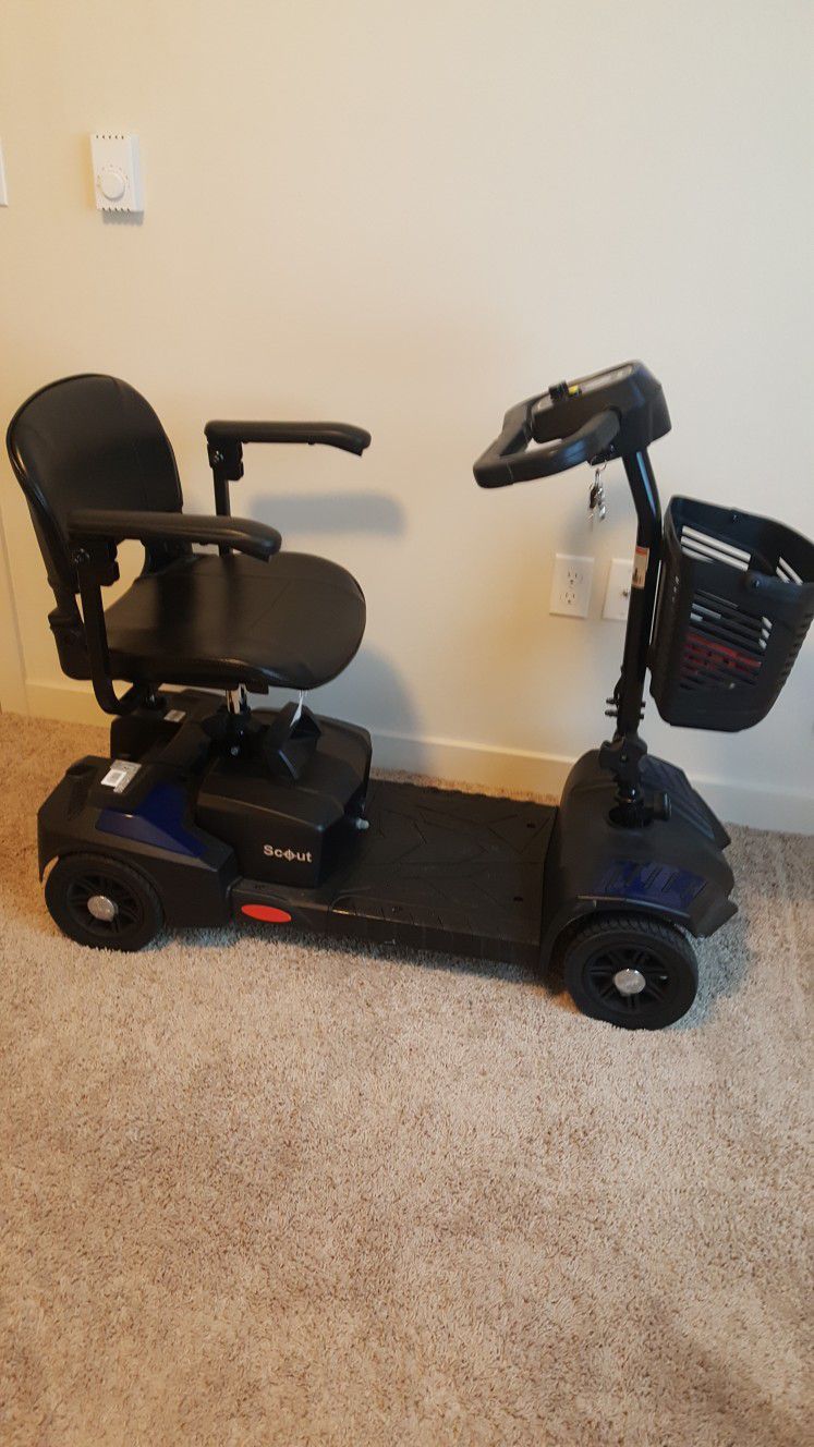 Drive Scout 4 Mobility / Medical Scooter **PENDING**