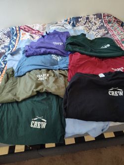 Trader Joe's Crew shirts