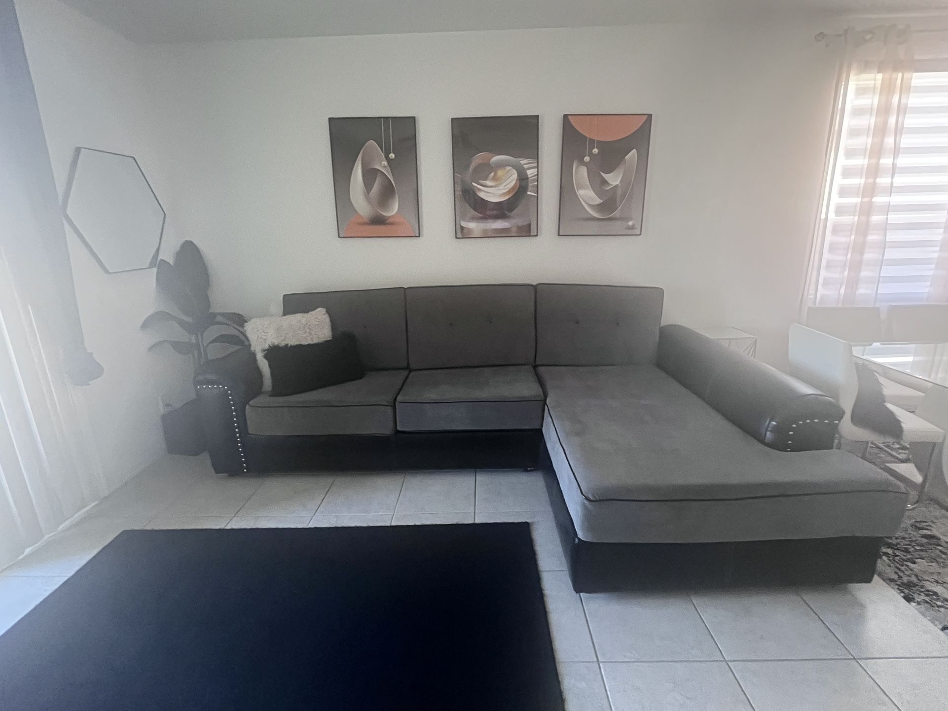 Gently Used Sectional Sofa/Couch