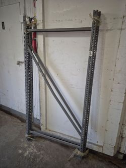 Tennsco pallet Racking 6ft wide x 3ft deep x 6ft high