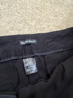 Hilary Radley Black Pants Size Large