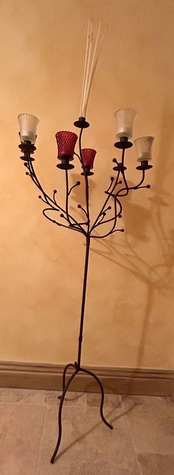 Wrought-iron Candle Holder