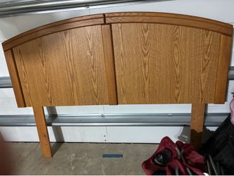 Headboard ( full queen) light wood