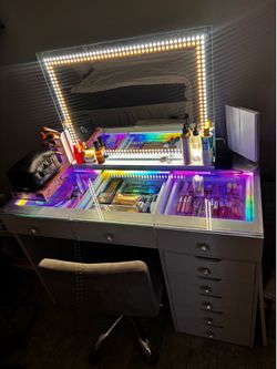 Bluetooth Vanity (mirror + desk)