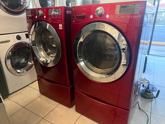 Lg washer and gas dryer set
