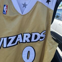 Adidas Washington Wizards jersey Gilbert Arenas