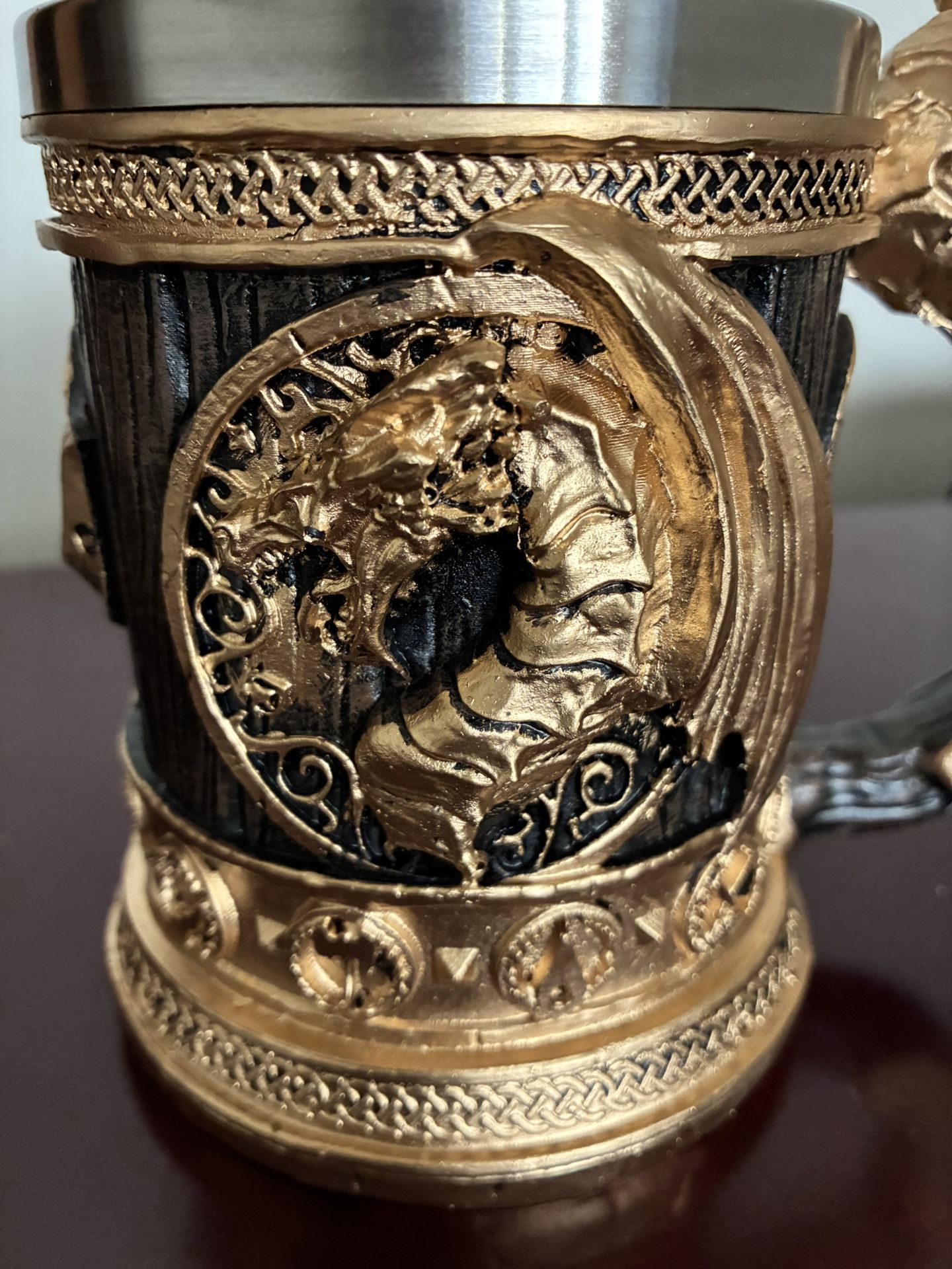 Golden Dragon Coffee/ Beer Mug 