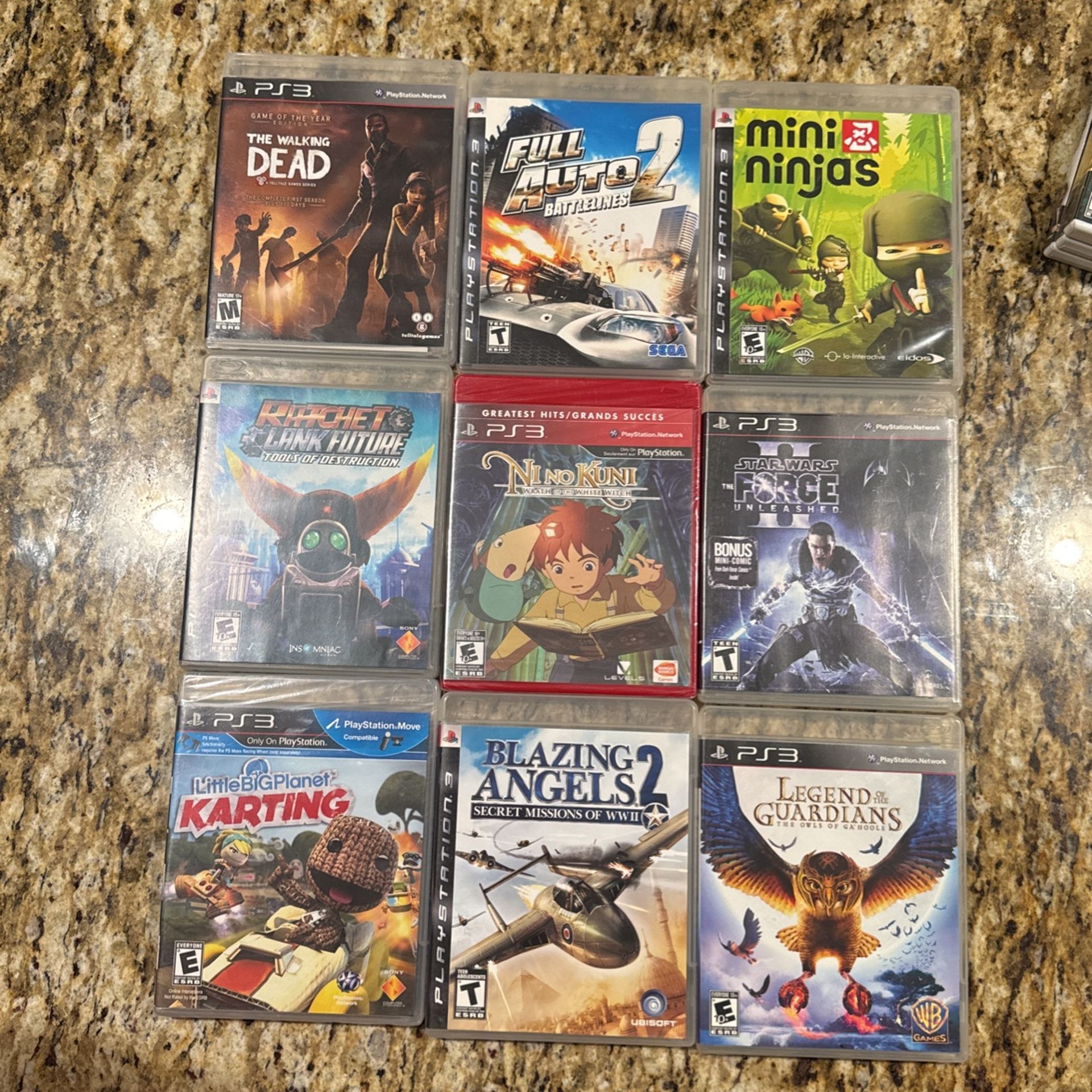 PS3 Games Lot