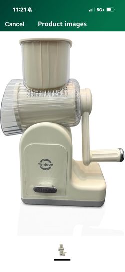 Cheese Grater Hand Crank, Rotary Cheese Shredder & Vegetable Chopper, Kitchen Gadgets Multi-Function Graters for Kitchen