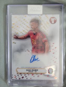 Dani olmo Spain signature