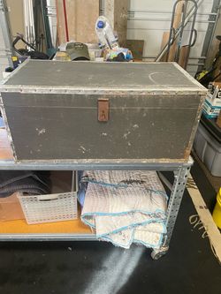 Wooden chest