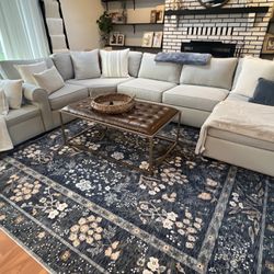 Chaise Sectional With Ottoman 