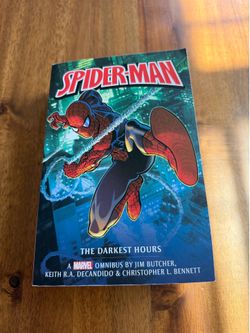 Marvel Spider-Man The Darkest Hours Omnibus Novel Book