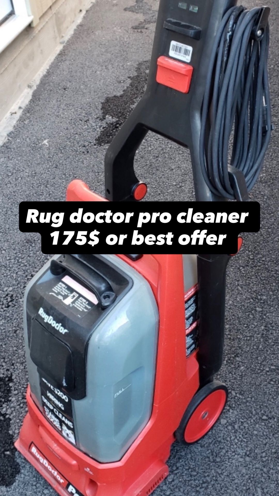 Rug Doctor Pro