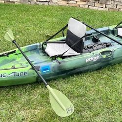 Jackson Big Tuna Tandem Kayak – Ready to Fish or Explore!