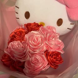 Hello kitty flower bouquet