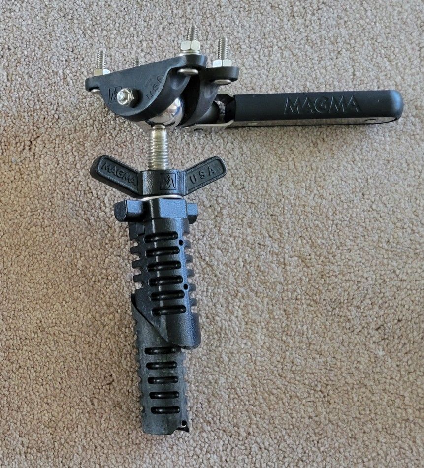 Magma Boat Grill Fish Rod Holder Mount for Sale in Ruskin, FL OfferUp