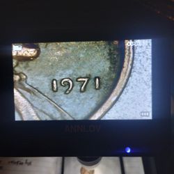 1971 no mint mark penny