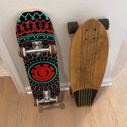 2 Skateboards