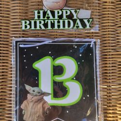 MANDALORIAN  Party Decorations