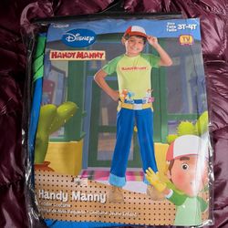 Disney Handy Manny Toddler Costume 3T-4T Disguise TV Series Halloween New