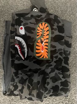 Bape full zip hoodie