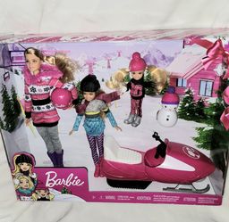 MATTEL BARBIE AND SISTERS WINTER TIME FUN 3 DOLL SET NEW IN BOX--PRICE IS FIRM