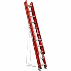 Werner 28’ foot orange fiberglass latter