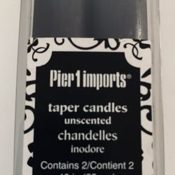 Pier One  Imports Taper Candles Unscented