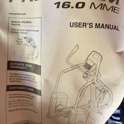 Pro Form 16 MM Eliptical 