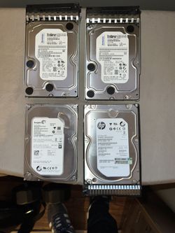 4 Internal Hard Drives