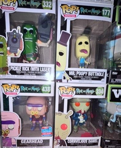 Funko Pop Rick And Morty Pops