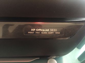 HP Office Jet Printer / photocopy / fax