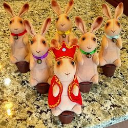 Vintage Schylling Bowling Bunnies 