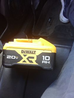 DeWalt xr20 volt 10 ah