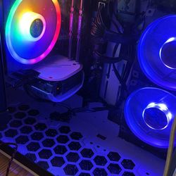 Gaming PC And Monitor 