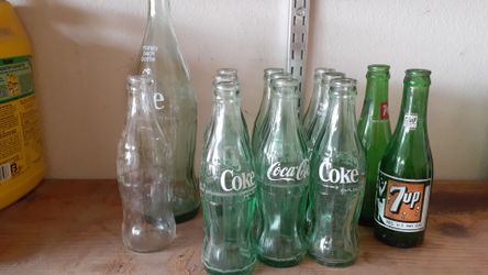 Vintage coke bottles.