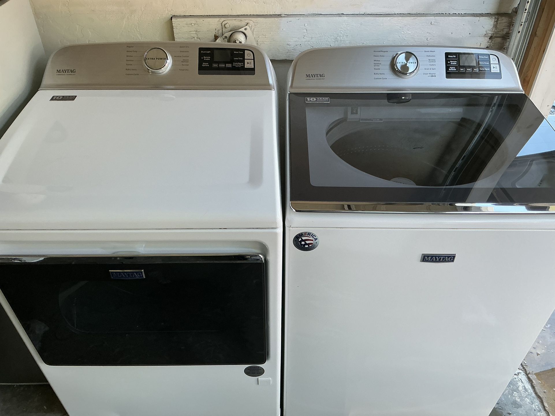 Maytag Washer Gas Dryer Set