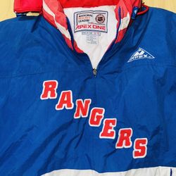 Vintage 90s Ny Rangers - Apex One - Puffer Jacket - Xl