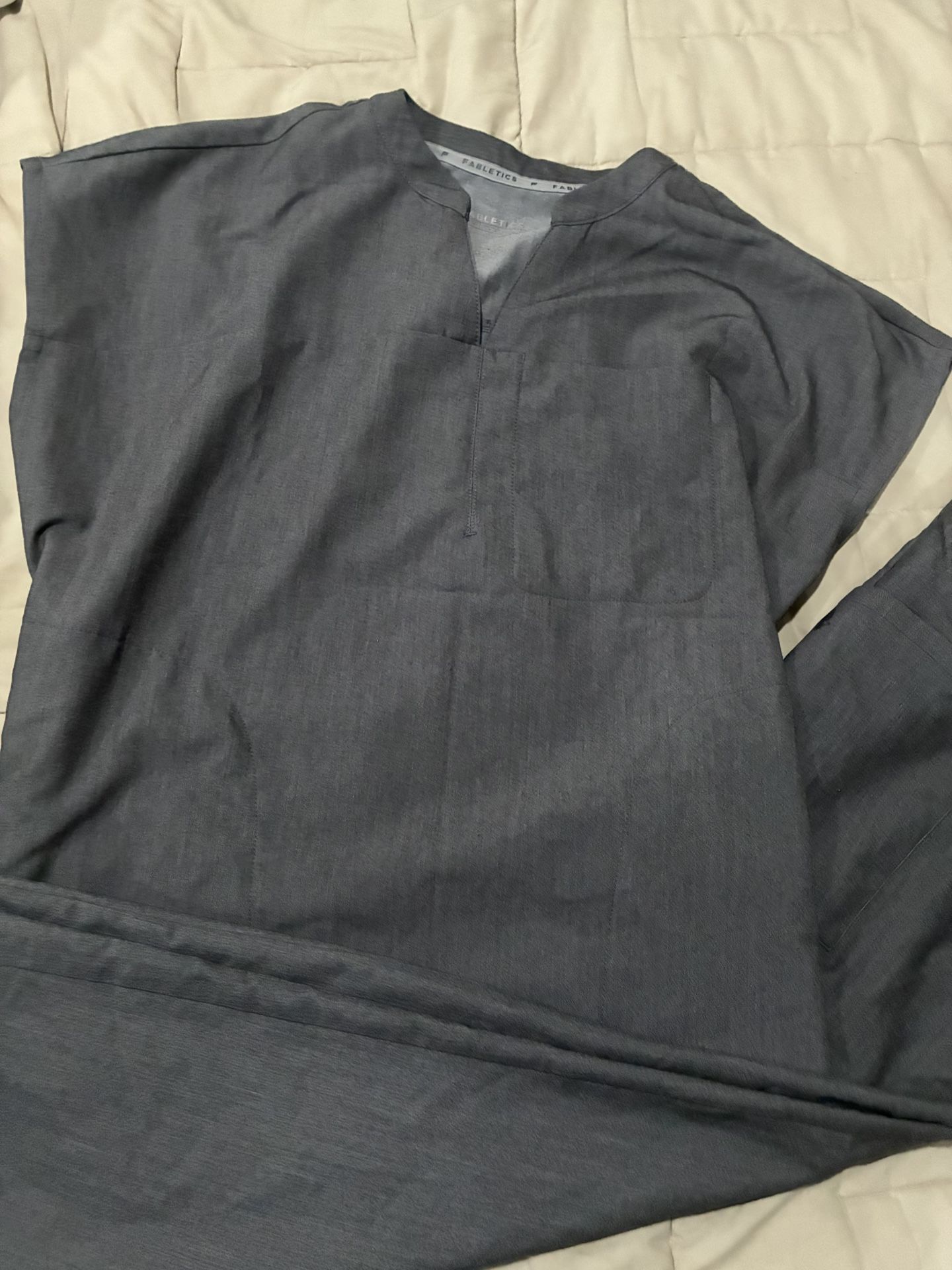 Fabletics scrubs, size medium