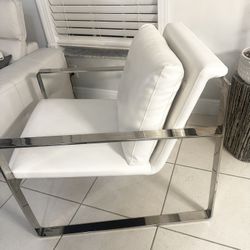 Roslin White Uph Ascent Chair